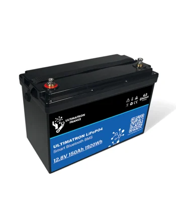 Ultimatron LiFePO4 Lithium Battery 12.8V 150AhWith Bluetooth And Smart BMS Integrated