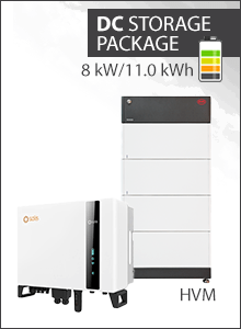 Solis S6 8kW 3fase Hybrid omvormer + BYD HVM 11.0 kWh Pakket