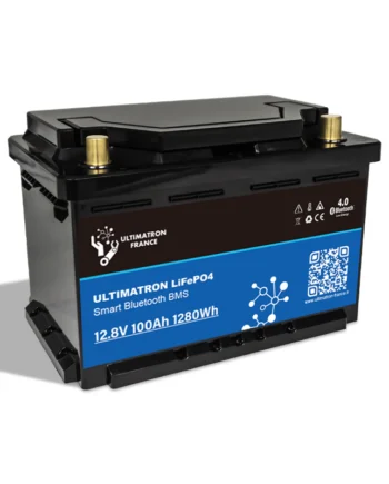 Ultimatron LiFePO4 Lithium Battery 12.8V 100Ah With Bluetooth And Smart BMS Integrated