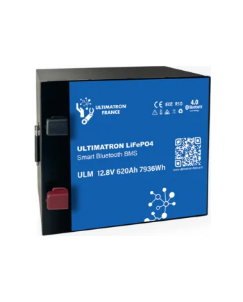 Lithiumbatterij 620Ah 12V LiFePO4 onder de stoel Bluetooth BMS – Ultimatron