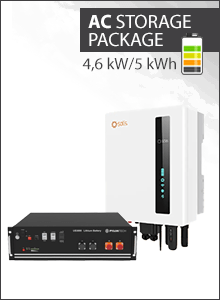 Solis S6 EA1P 4.6K AC Omvormer + Pylontech US5000 Batterij Pack