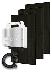 Solis S6 800W Ultra Mini + 3x440W (1320W) Jinko All Black Pakket