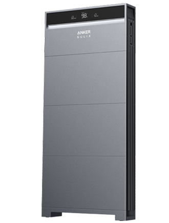 Anker Solix X1-H5K-T 3PH-voedingsmodule en 15 kWh-opslagpakket